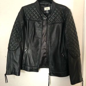 Black Lamb leather jacket